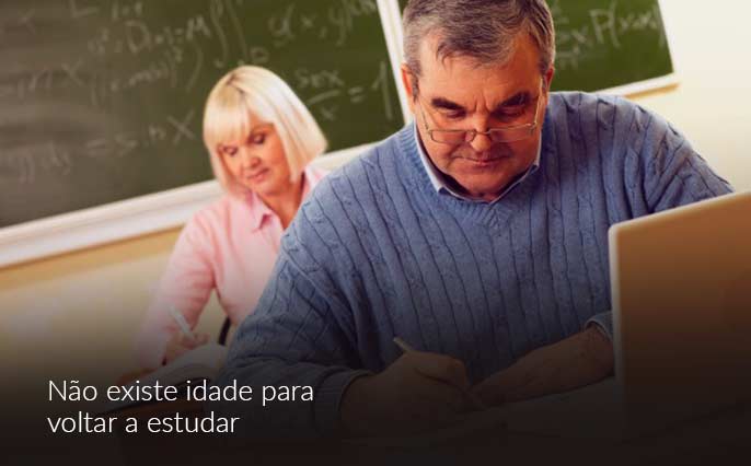 Não existe idade para voltar a estudar