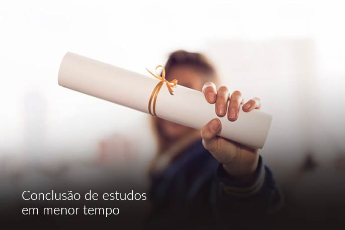 Conclusão é feita em menor tempo